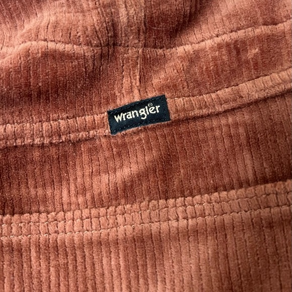 NWT Wrangler Burnt Orange Color Pull On Corduroy Flare Pants Sz XL - Picture 5 of 16